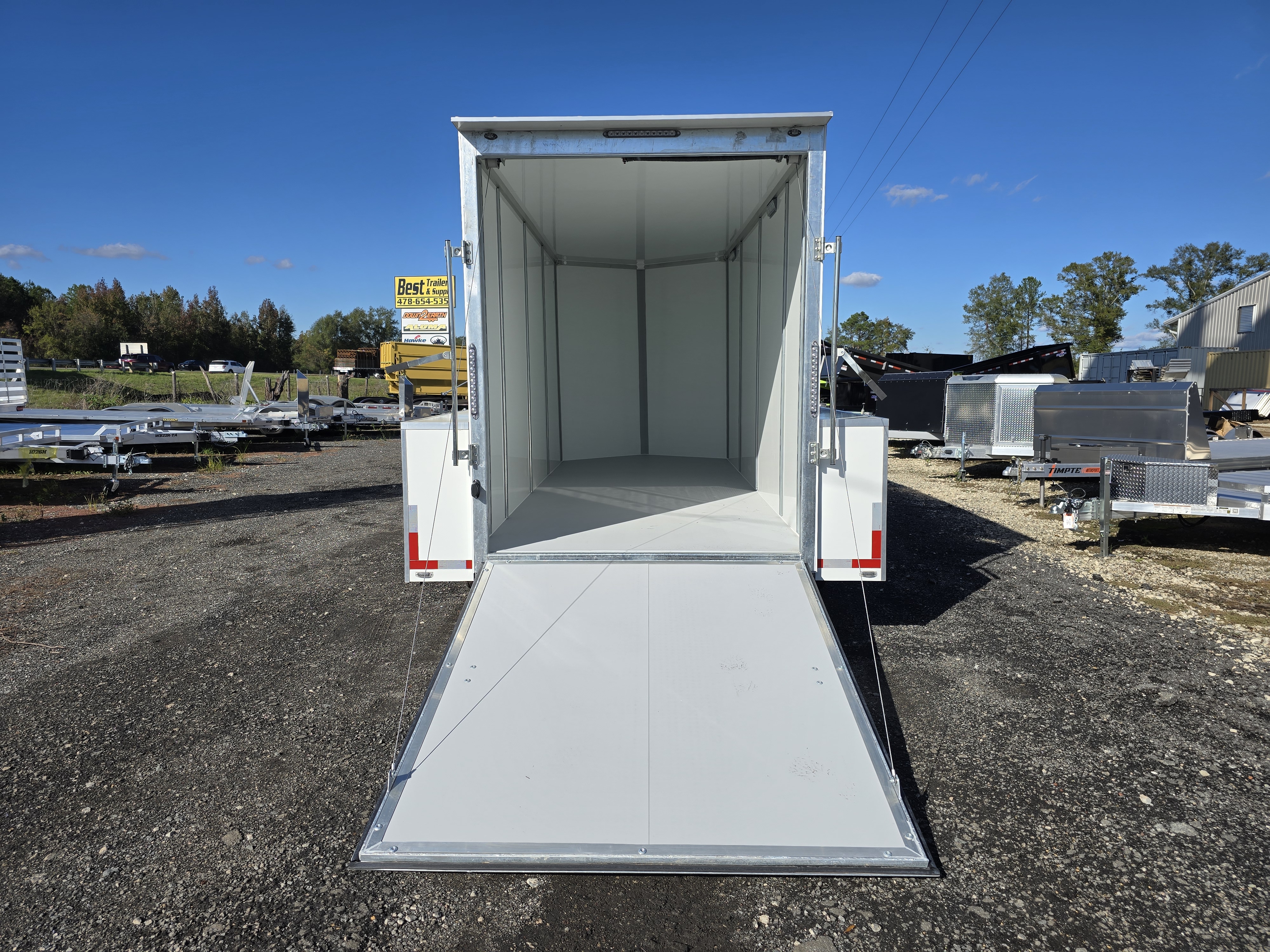 Cell Tech X Contractor Enclosed Cargo Trailer Heavy Duty K